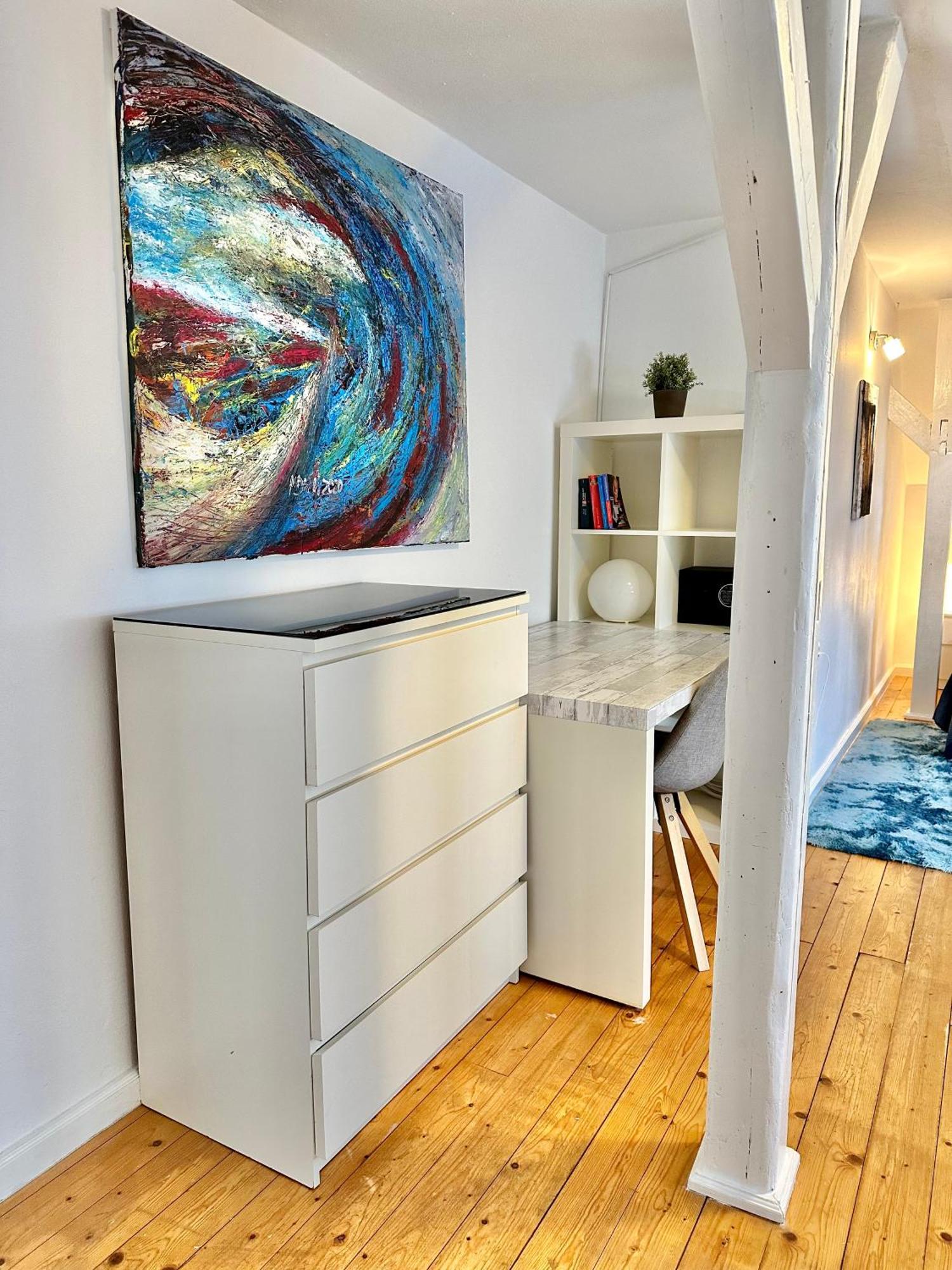 Schoenes City-Apartment Mit 2 Schlafzimmer, Parkplatz, Ruhig Und Hell, D46-Dg Oldenburg Esterno foto